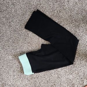 Victoria Secret Pink reversible flare Leg leggings